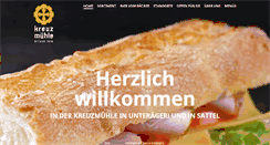 Desktop Screenshot of kreuzmuehle.ch